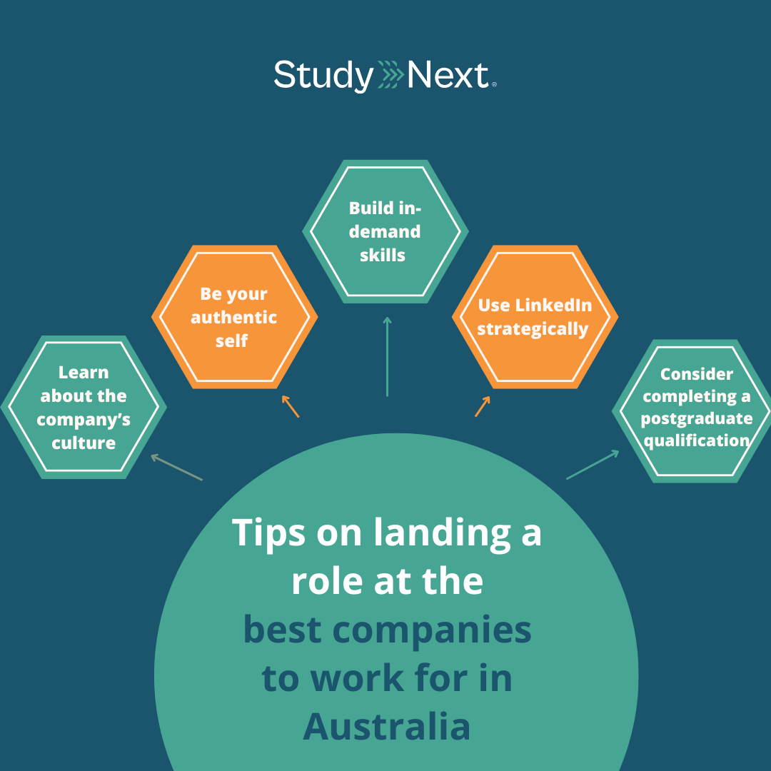Tips on landing a role at the best companies to work for in Australia