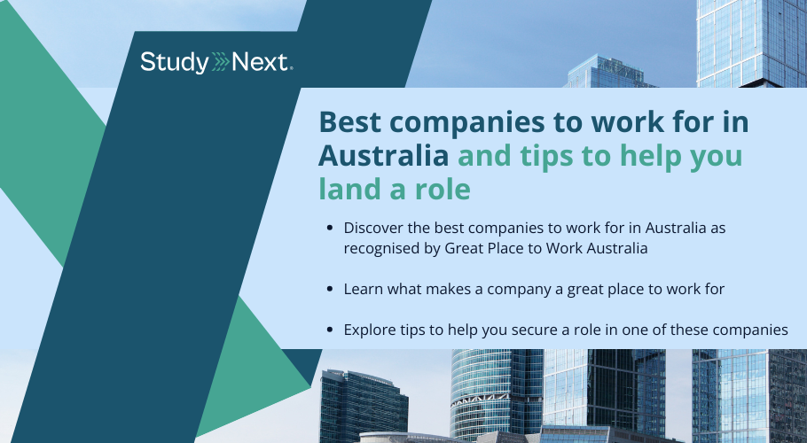Best companies to work for in Australia and tips to help you land a role