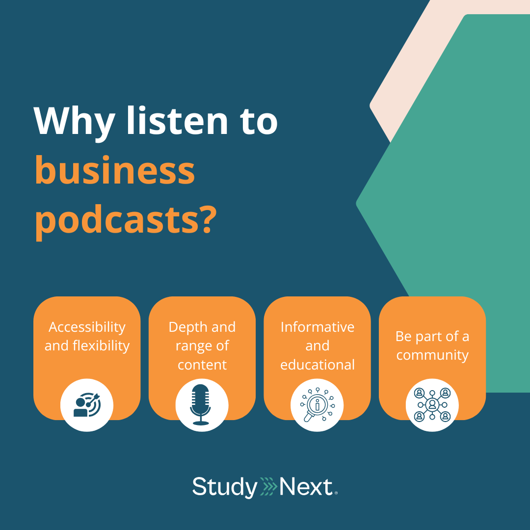 Why listen to business podcasts?