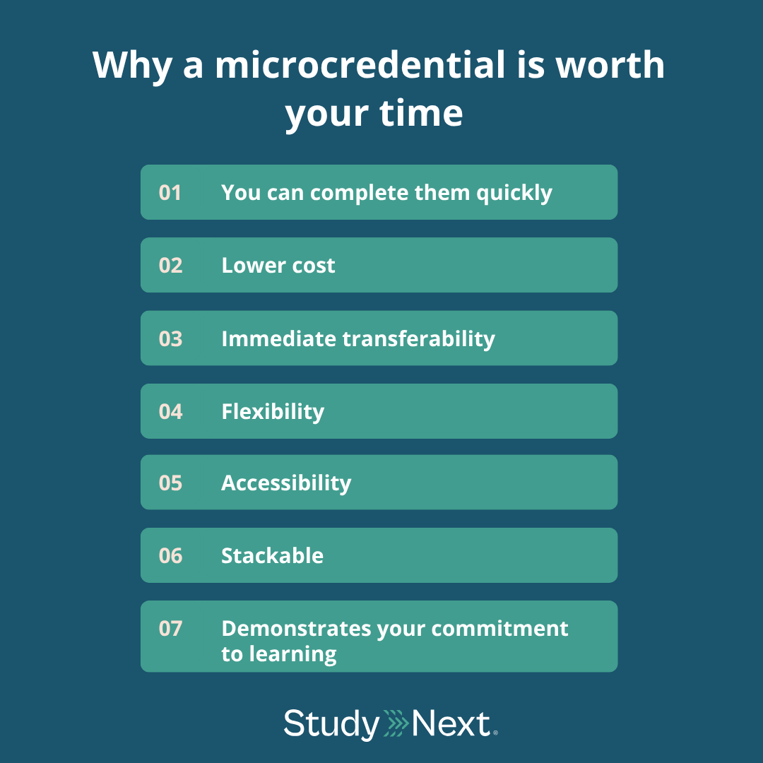 Why a microcredential is worth your time