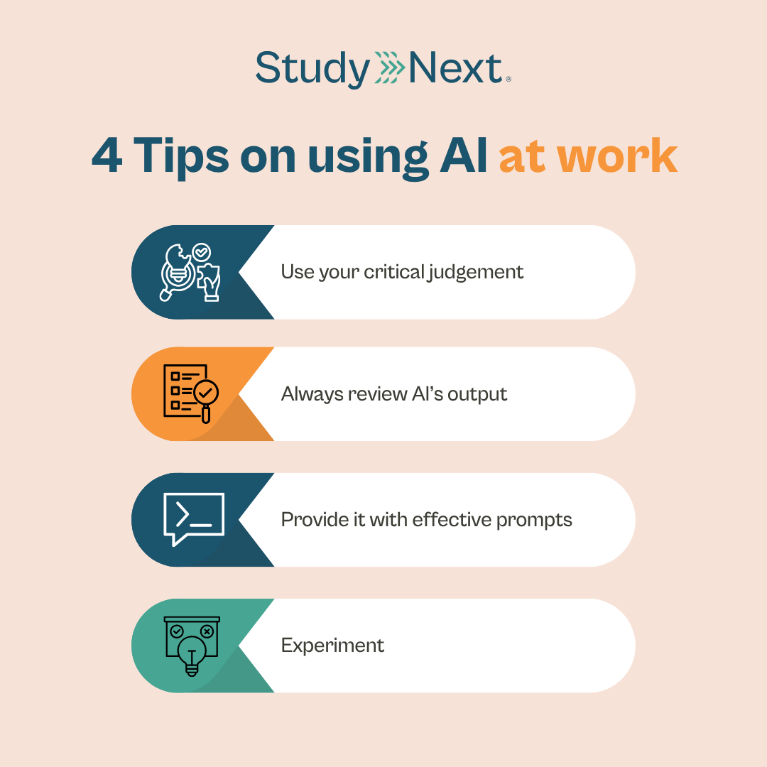 4 tips on using AI at work