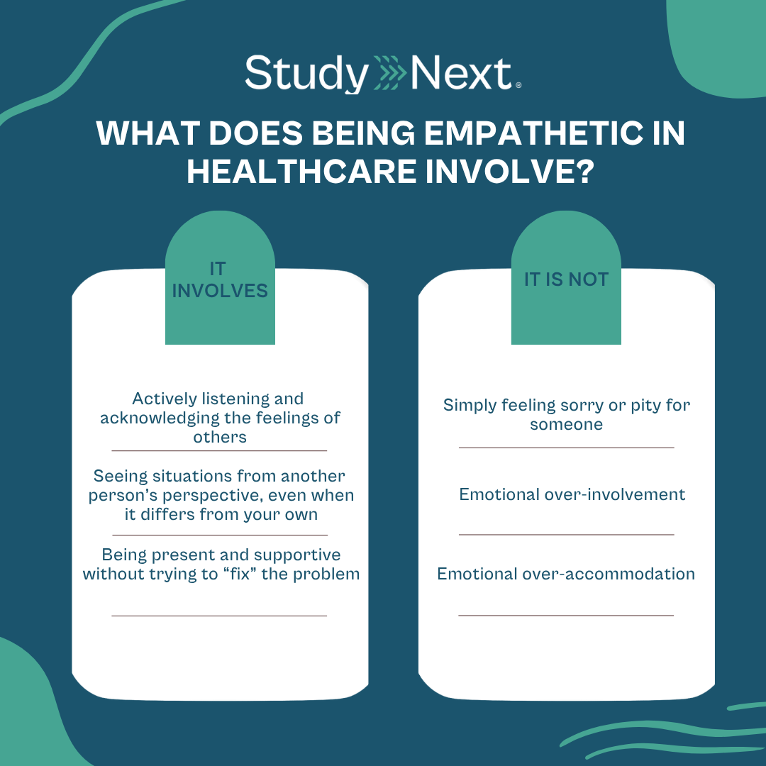 How to show empathy in healthcare 2