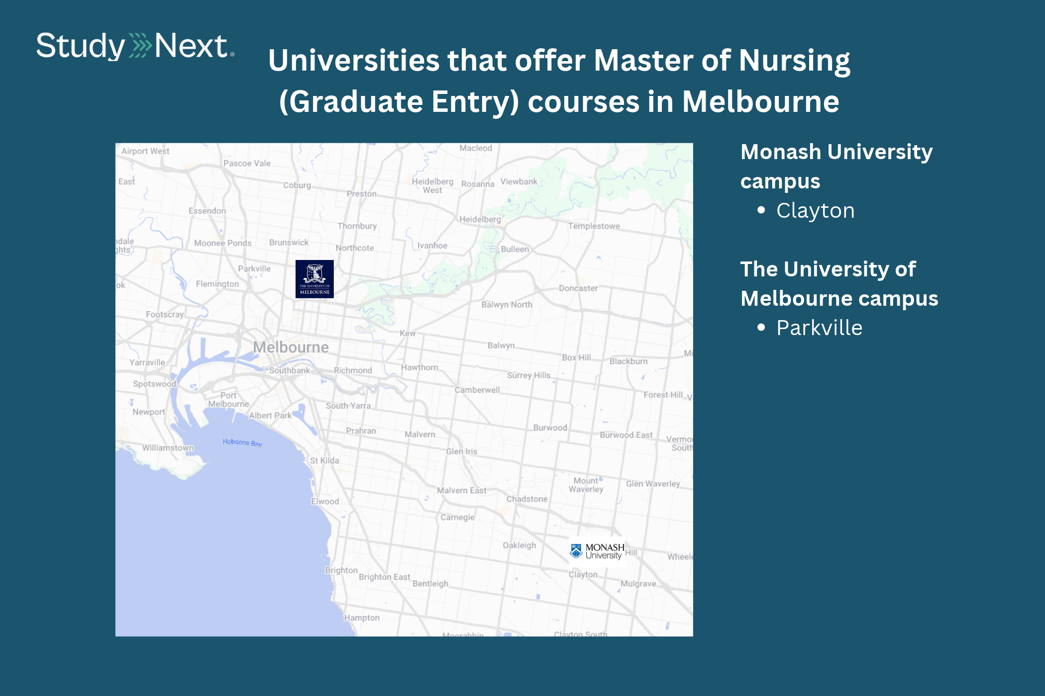 Master of nursing courses melbourne 3