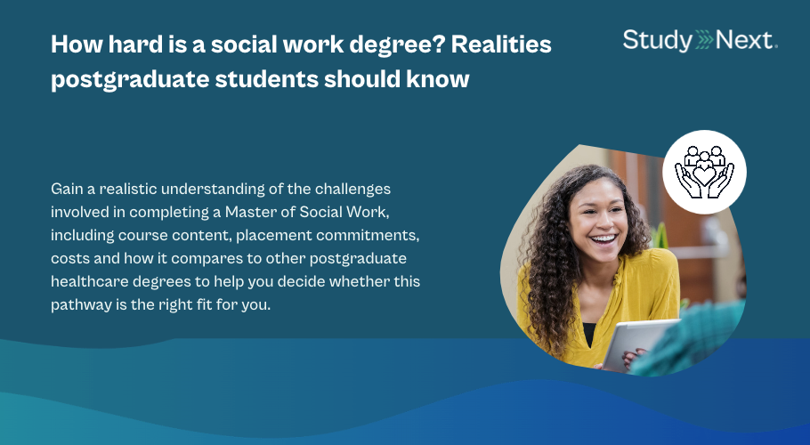 How hard is a social work degree 1