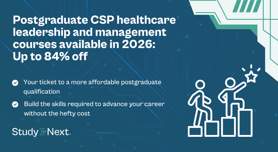 Postgraduate csp healthcare leadership and management courses 1
